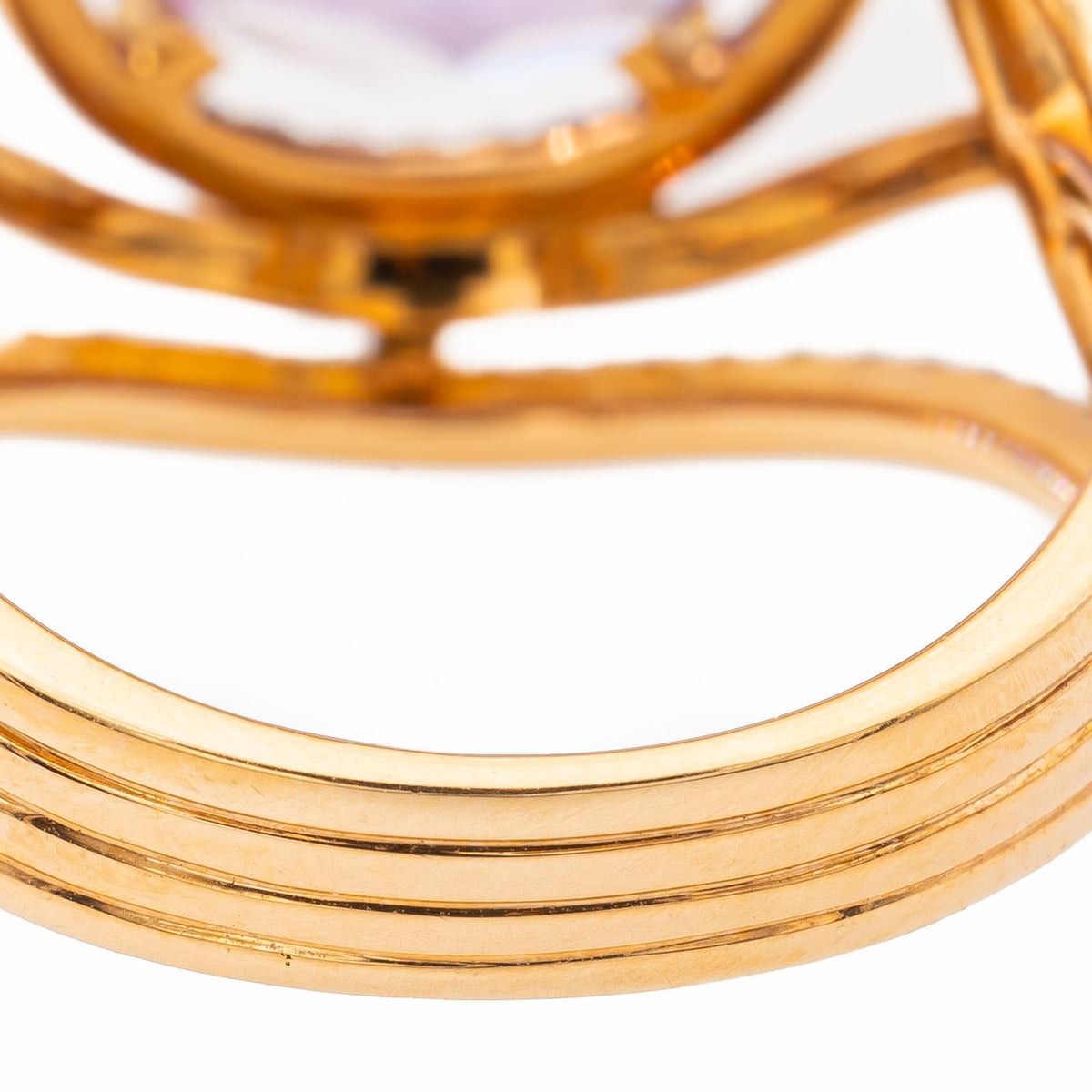 Etername Bague Eternelle Or jaune Améthyste