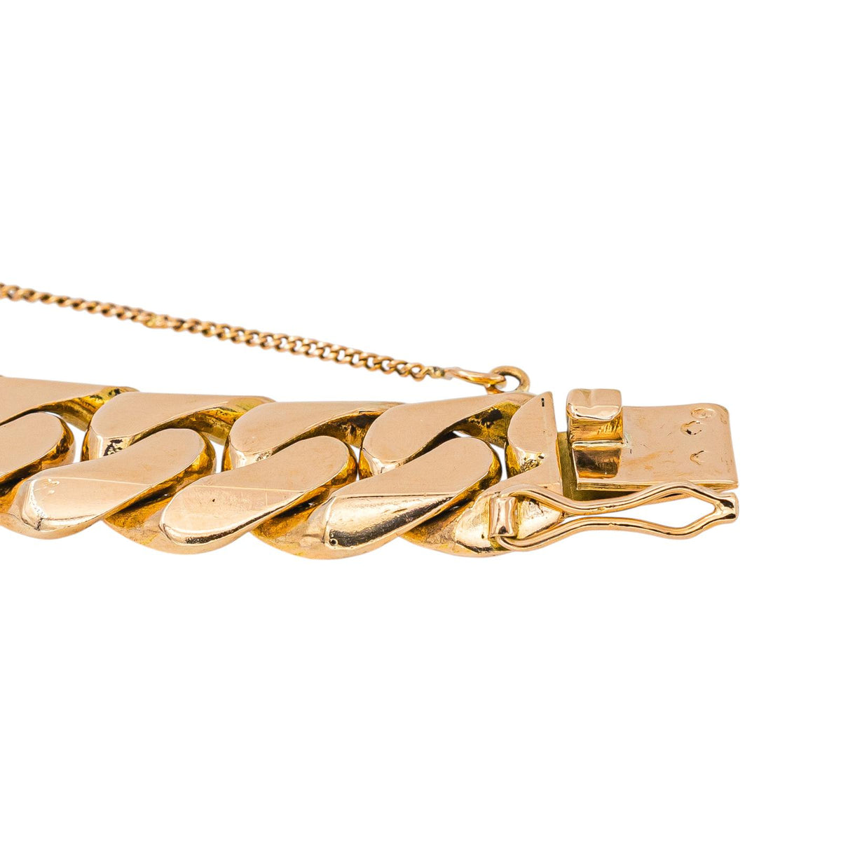 Bracelet Maille Gourmette Or rose