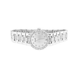 Montre Piaget, "Dancer", or blanc, diamants.
