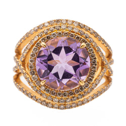 Etername Bague Eternelle Or jaune Améthyste
