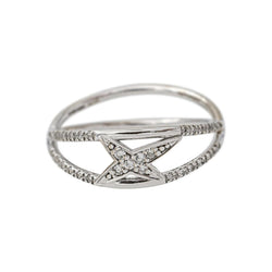 Mauboussin Bague  A la croisée des étoiles  Or blanc Diamant