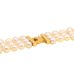 Parure REPOSSI en or jaune, perles, saphirs, émeraudes et diamants