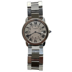 Montre CARTIER "Ronde Solo" en acier