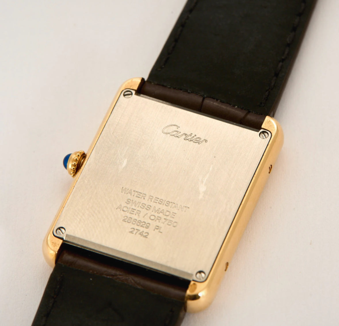 Montre Cartier - modèle Tank Solo