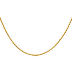 Collier Maille Serpent Or jaune