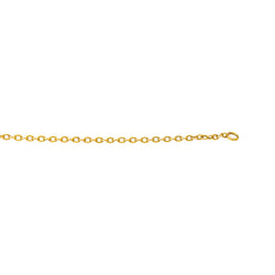 Collier Maille forçat Or jaune