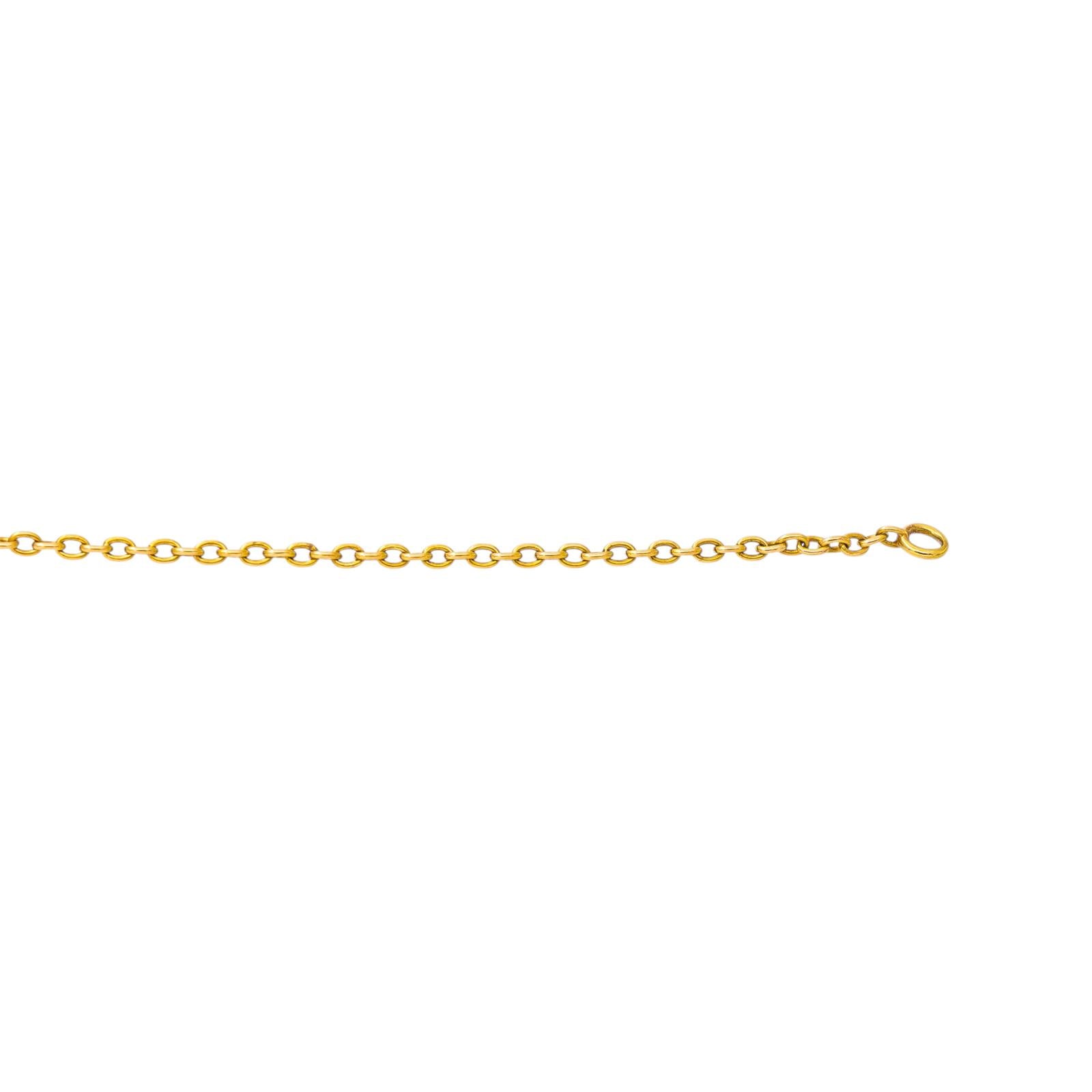 Collier Maille forçat Or jaune