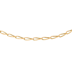 Collier  Maille cheval Or jaune