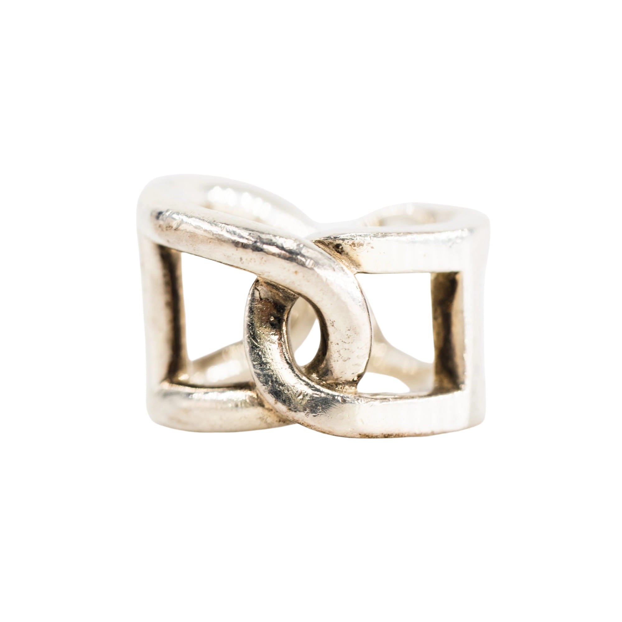 Bague HERMÈS "Cythère" en argent