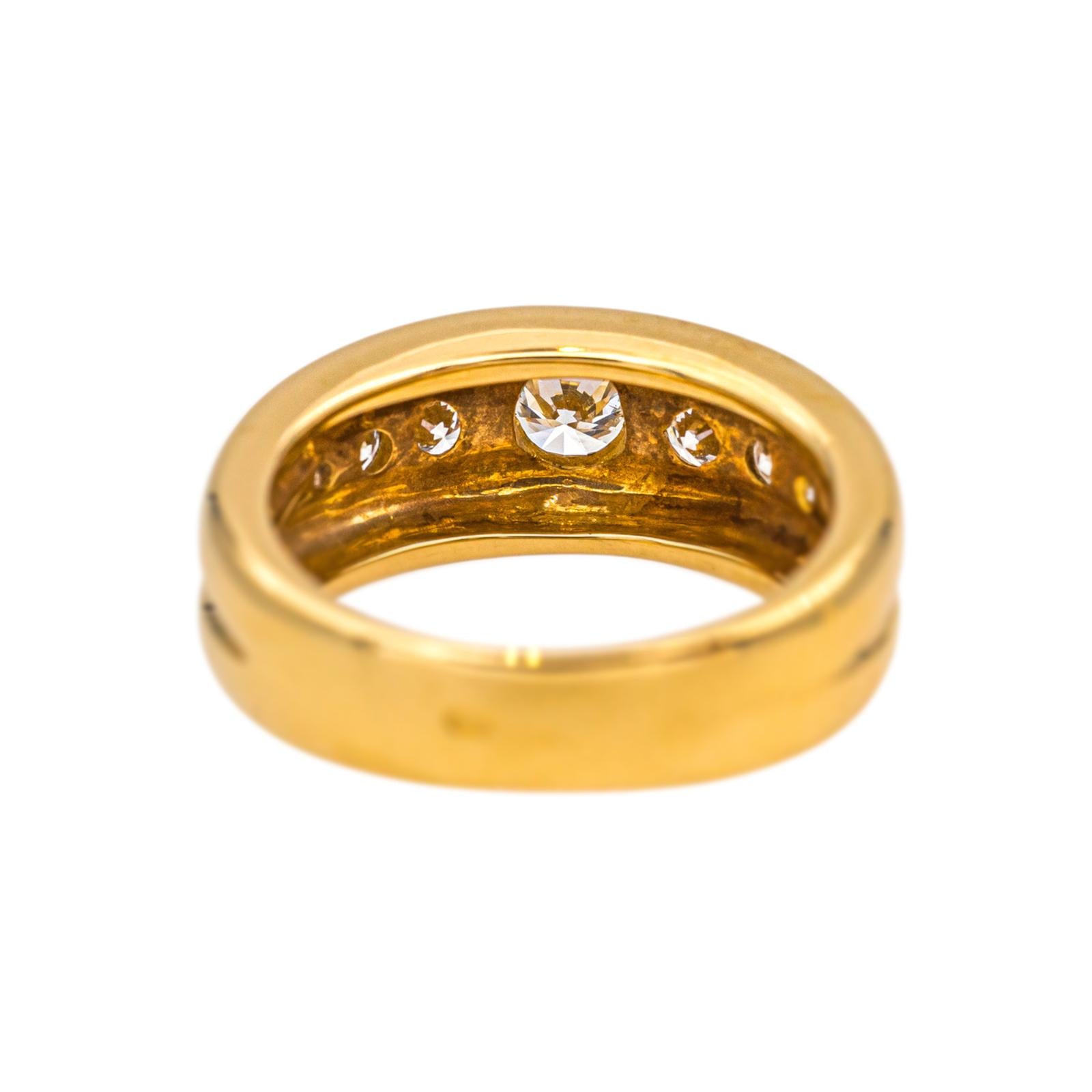 Alain Roure Bague  Or jaune Diamant
