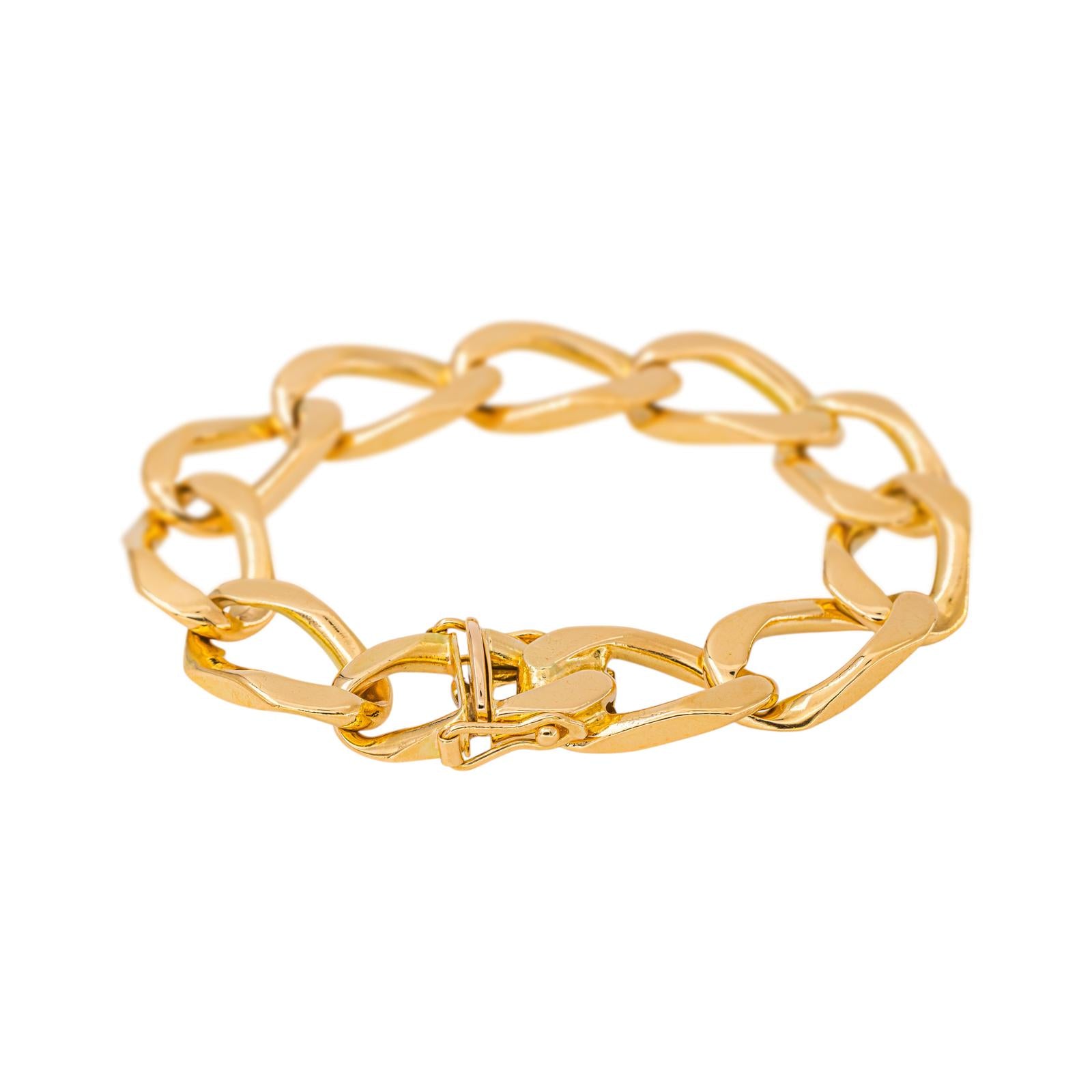Bracelet Maille en or jaune