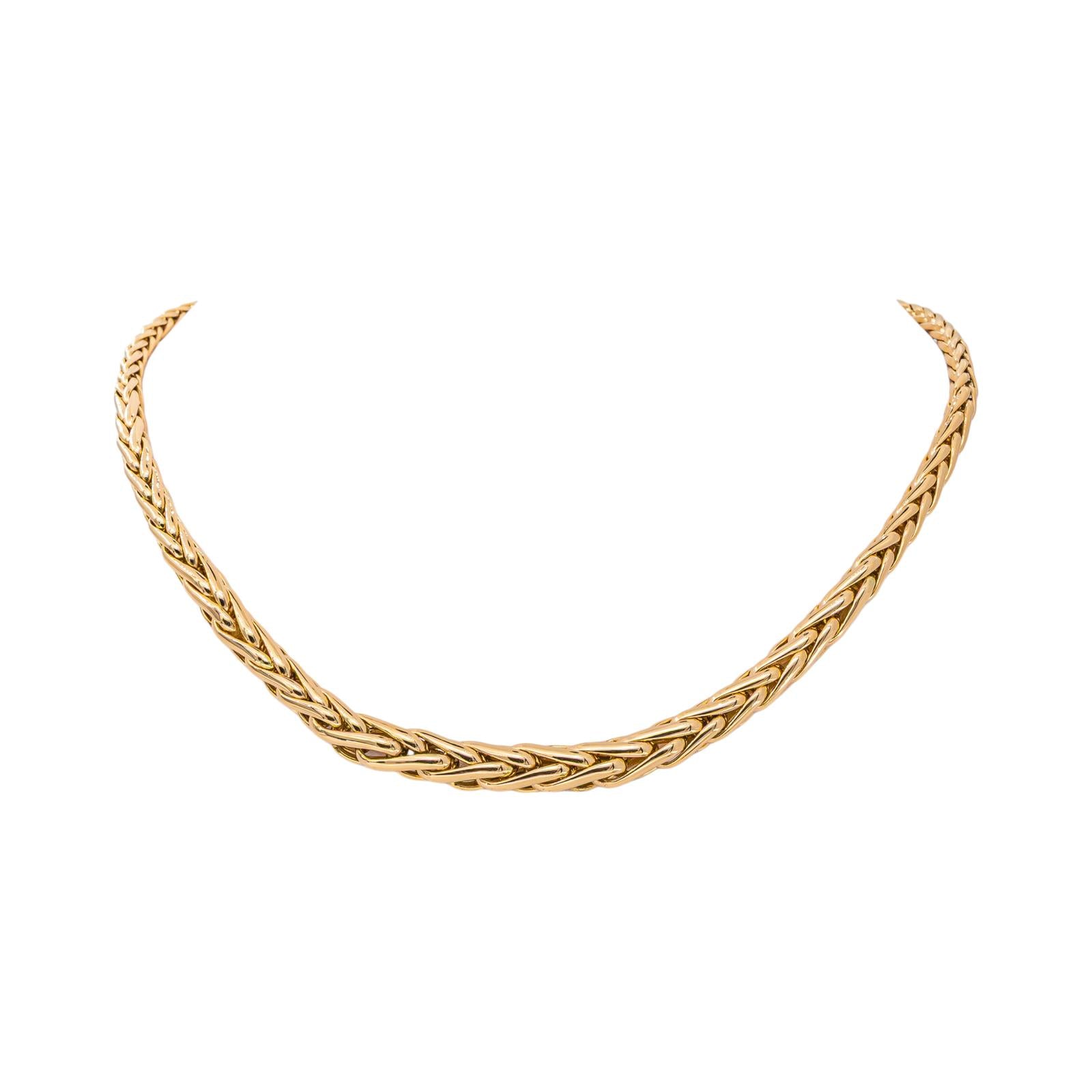 Collier Maille en or jaune