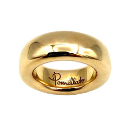 Bague Jonc POMELLATO "Iconica Slim" en or rose