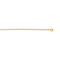 Collier Maille forçat Or jaune