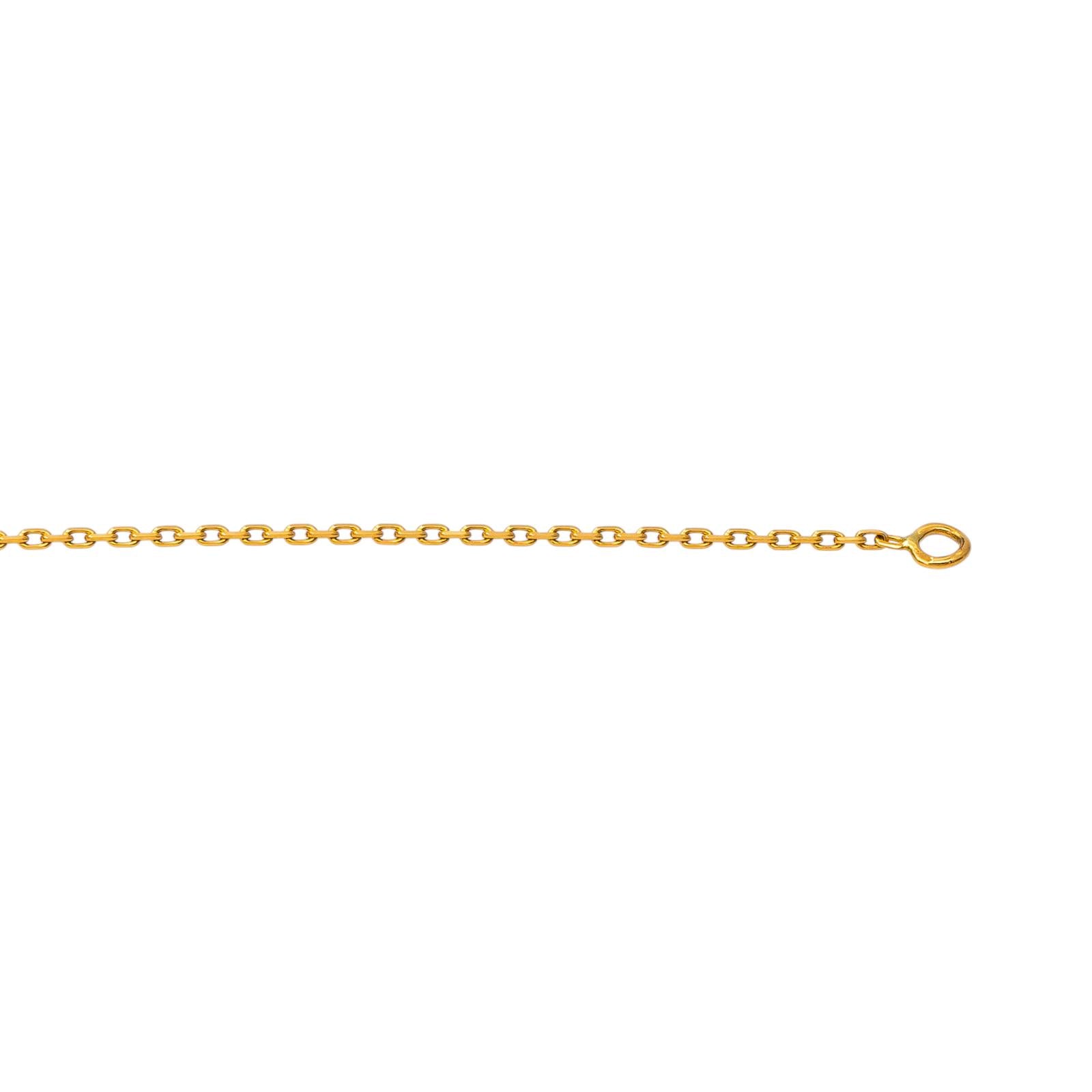 Collier Maille forçat Or jaune