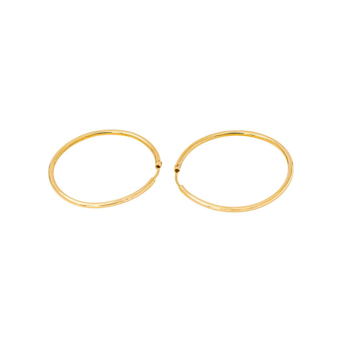 Boucles d'oreilles Créoles Or jaune