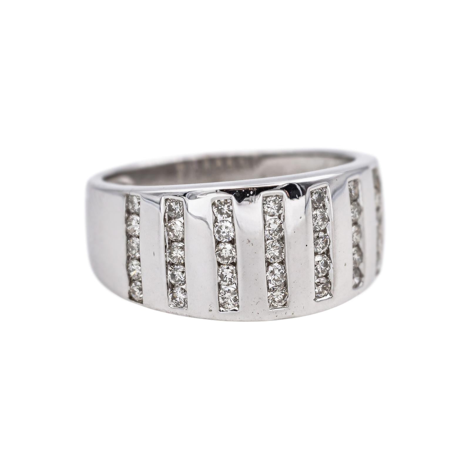 Bague Or blanc Diamant