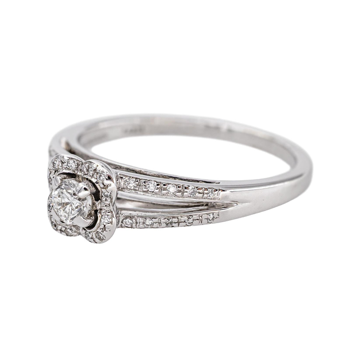 Mauboussin Bague Chance of Love Or blanc Diamant