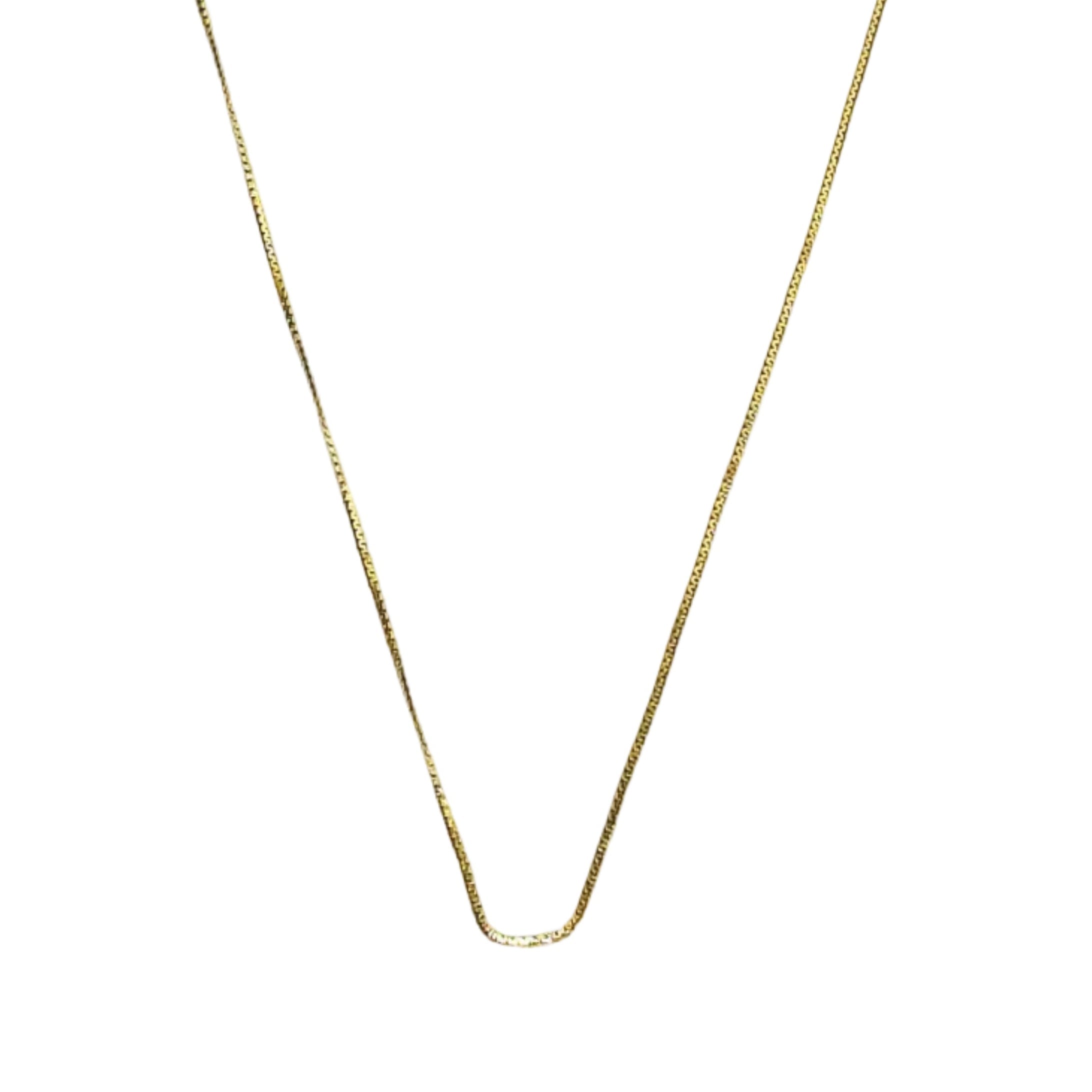 Collier Chaîne en or champagne