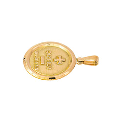 Augis Pendentif Médaille d'amour Or jaune