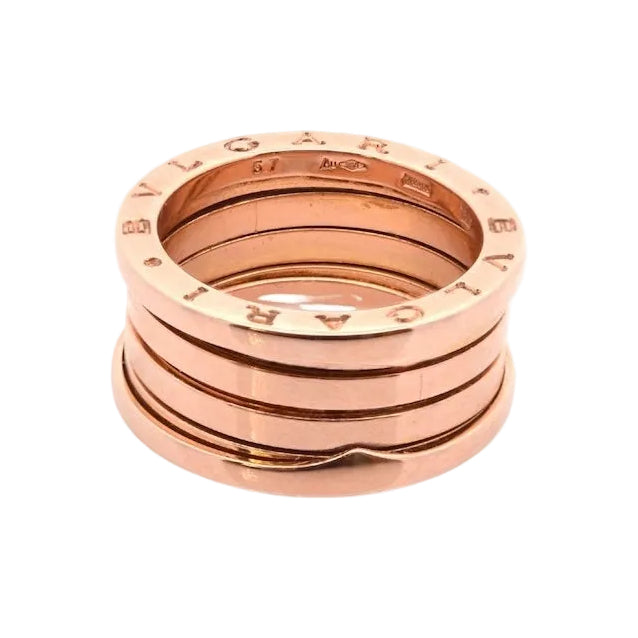 Bague Bandeau BULGARI B.Zéro1" en or rose