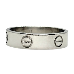 Bague Alliance CARTIER "Love" en or blanc