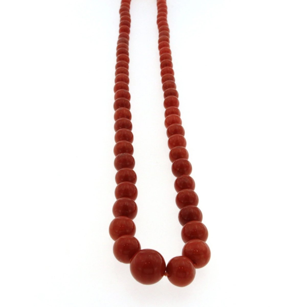 1970s Natural Mediterranean Coral Necklace - Castafiore
