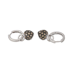 Boucles d'oreilles Or blanc Diamant