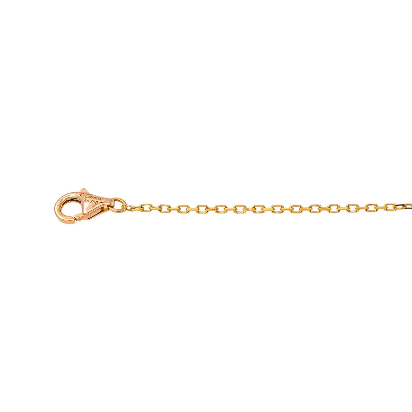 Cartier Collier Trinity Or rose