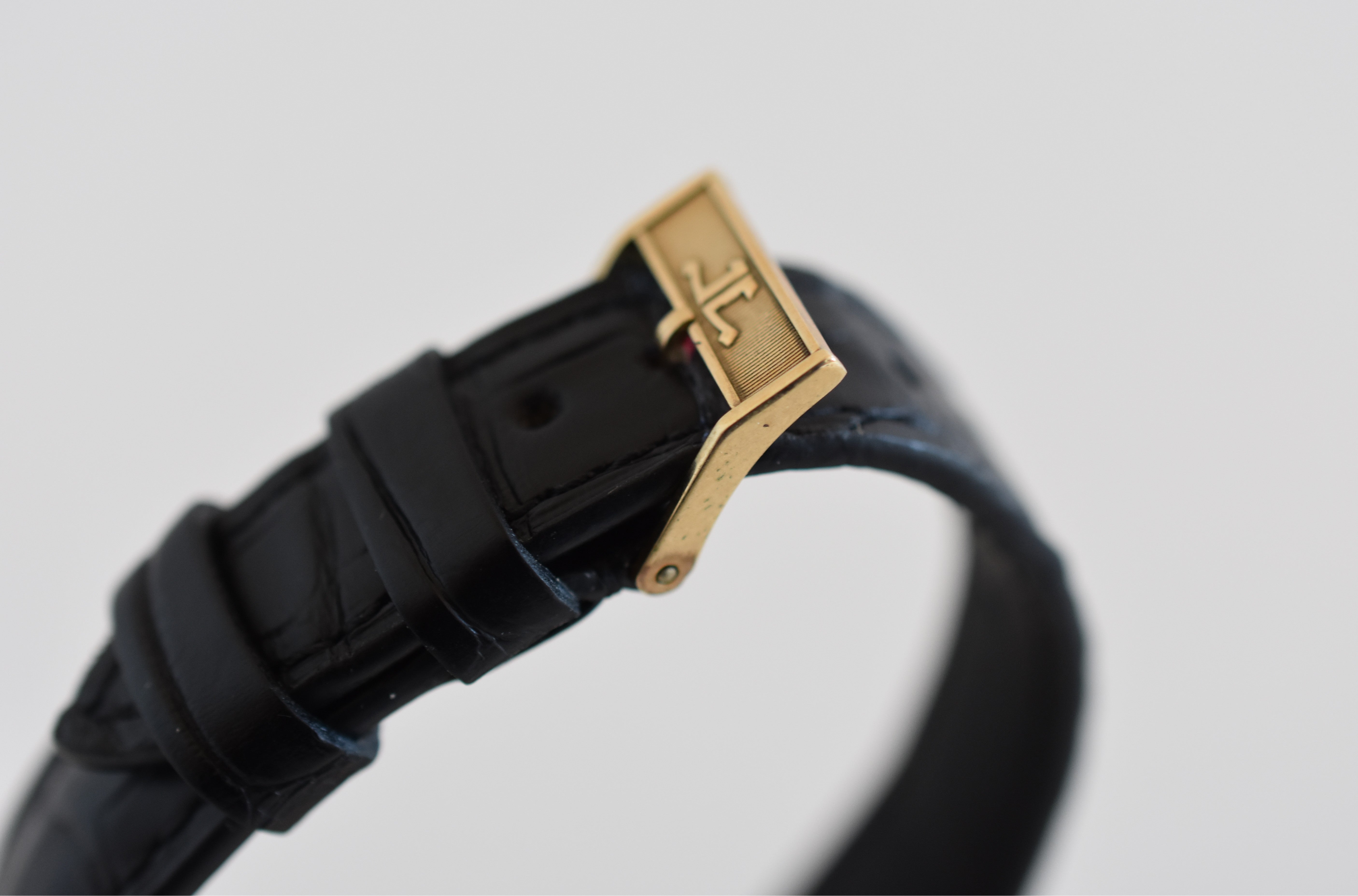 Jaeger-LeCoultre Mémovox Réveil, Calibre P489/1, Or rose 18 carats, 1955