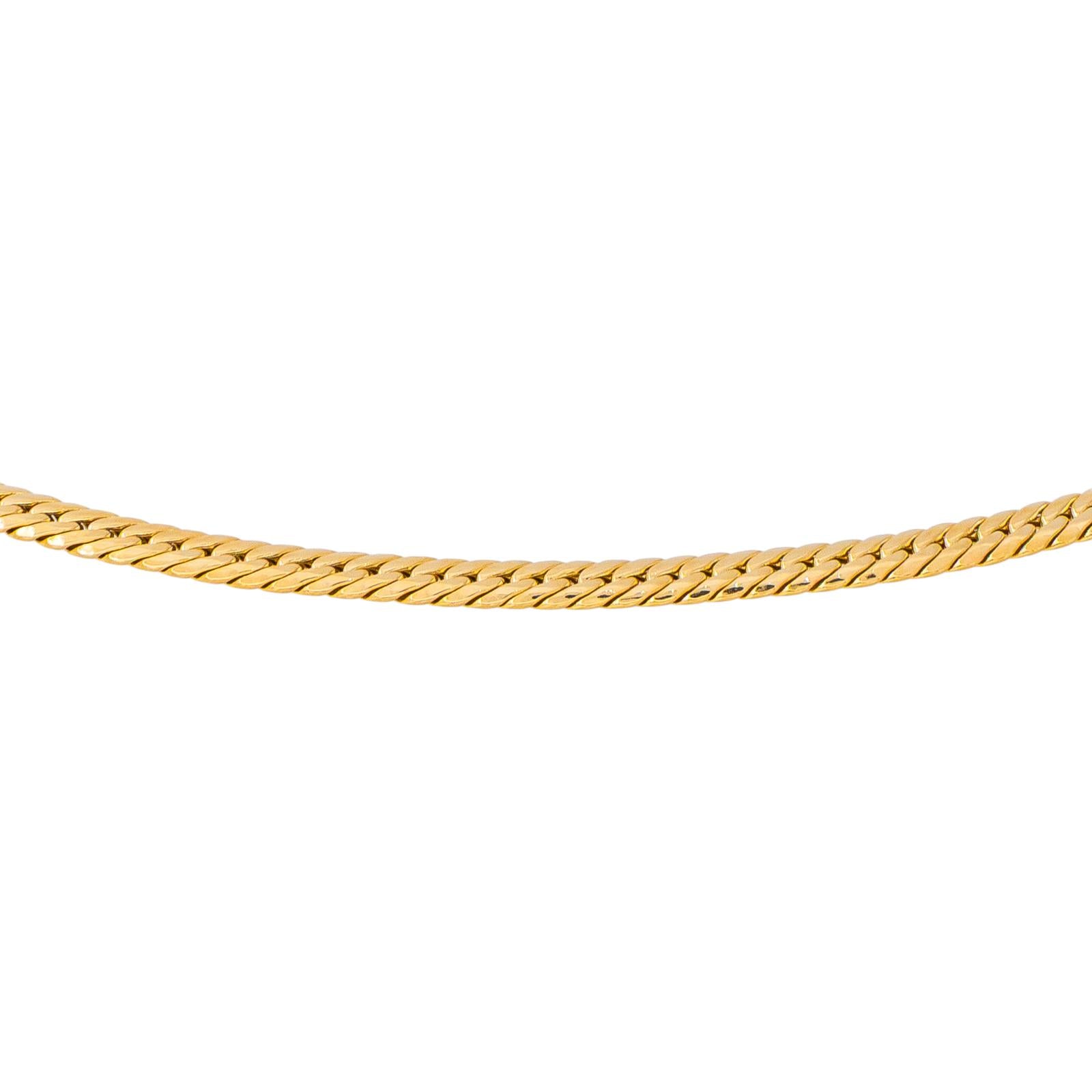 Collier Maille en or jaune