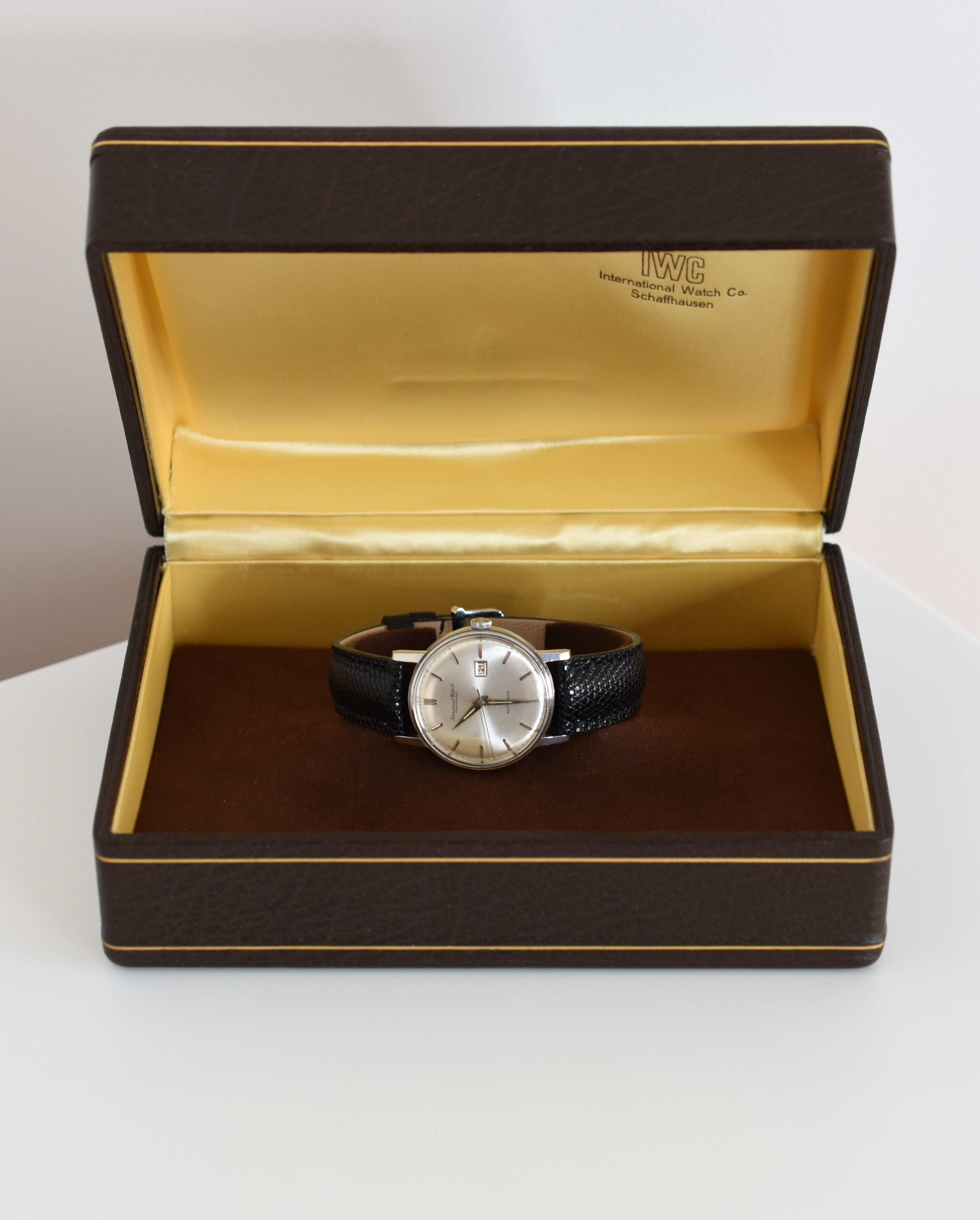 IWC Classique 1965, Calibre 8531 Pellaton, Réf. 602, full set avec certificat d'origine