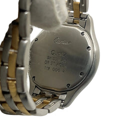 Montre CARTIER "Cougar" en or jaune et acier