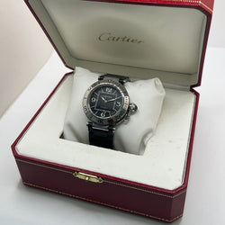 Montre CARTIER "Pasha" en acier