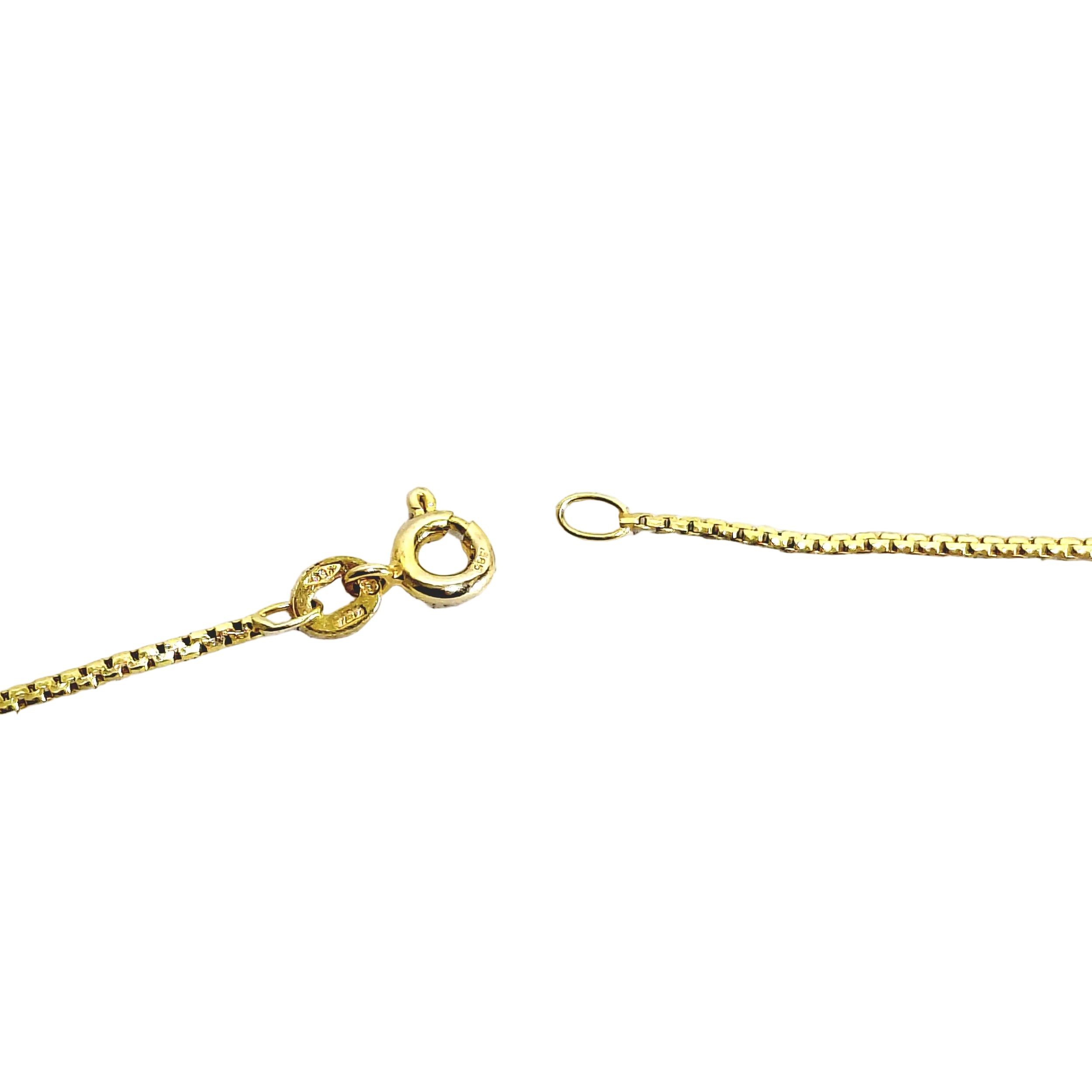 Collier Chaîne en or champagne