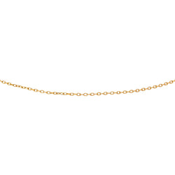 Collier Maille forçat Or jaune