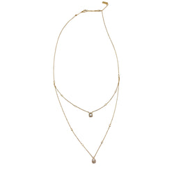 Collier Deux Rangs MESSIKA "My Twin" PM en or rose et diamants