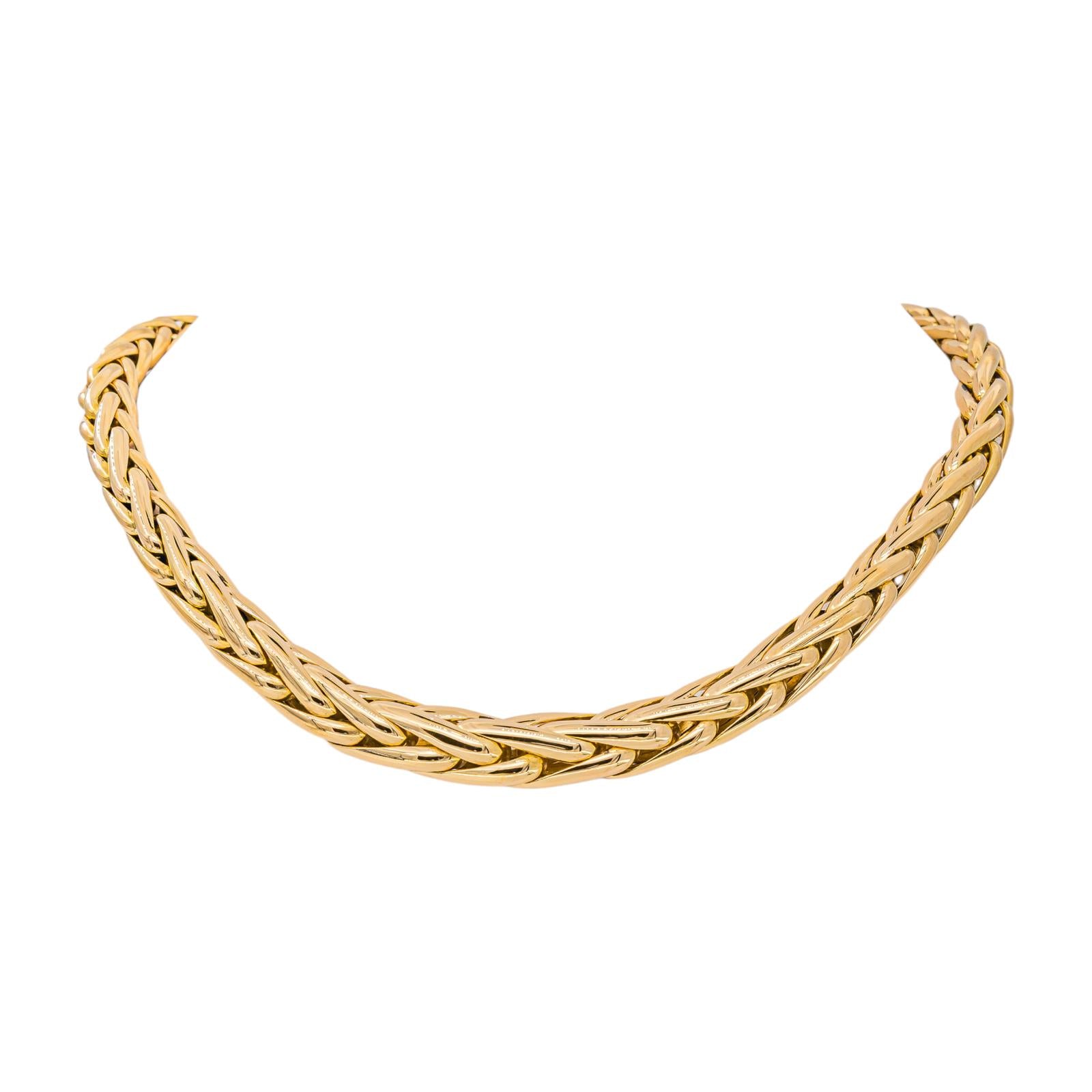 Collier Maille en or jaune