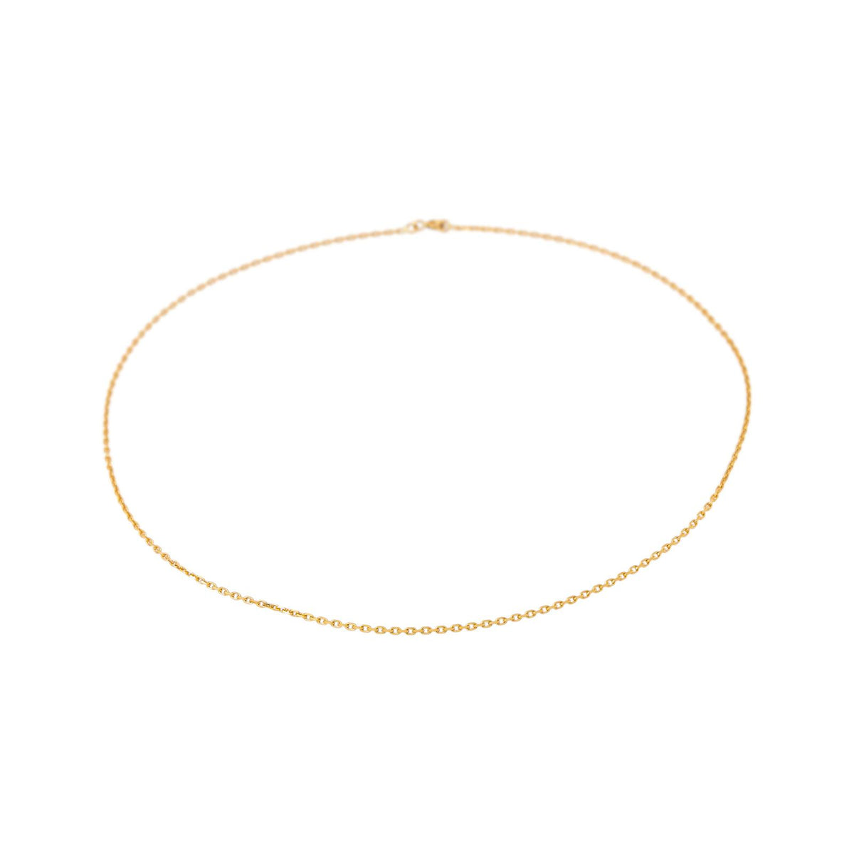 Collier maille Forçat Or jaune