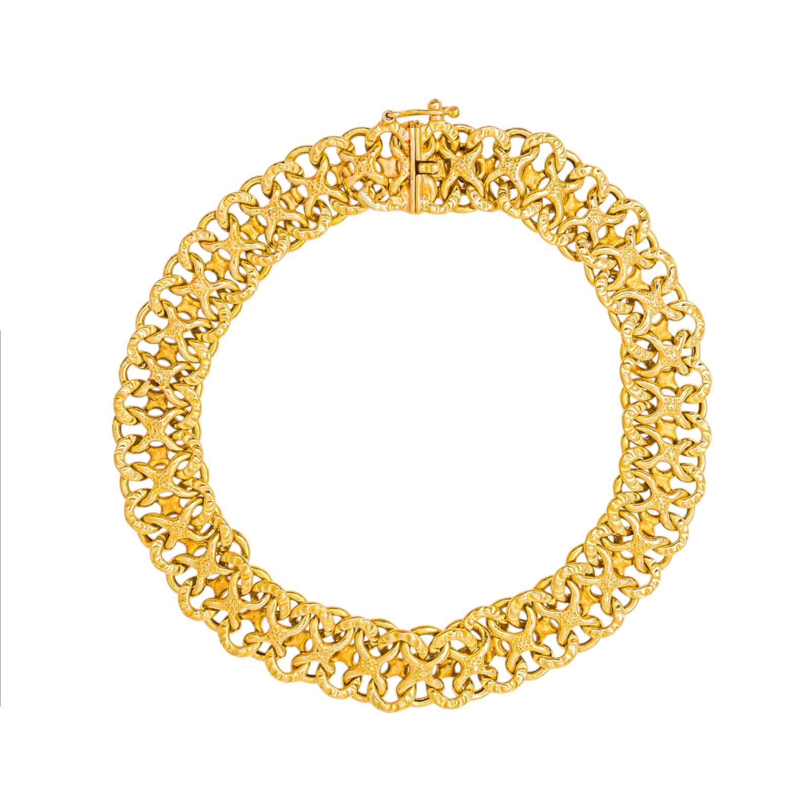 Bracelet Maille souple Or jaune
