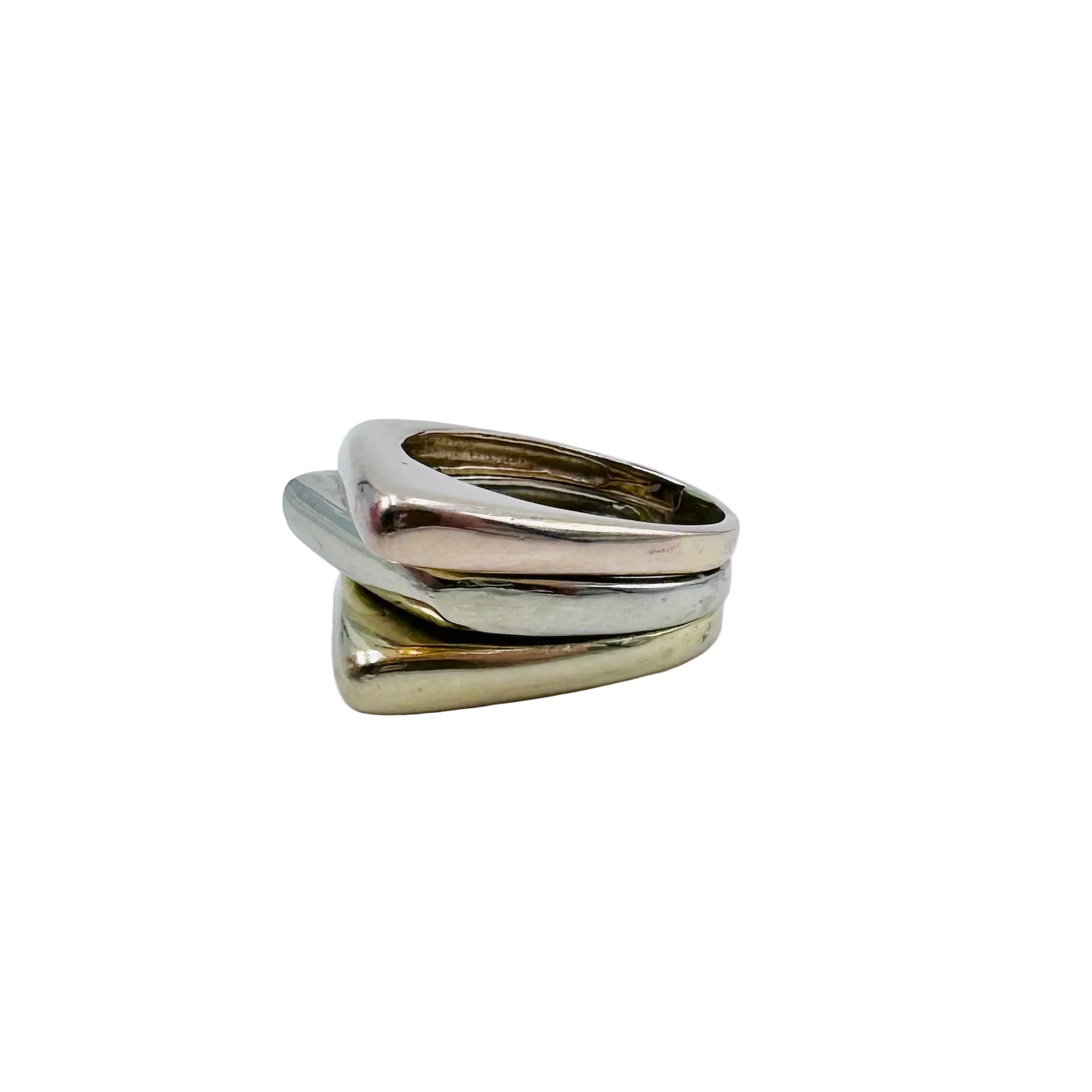 Bague Cocktail en trois ors