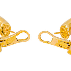 Chaumet Boucles d'oreilles Créoles  Or jaune