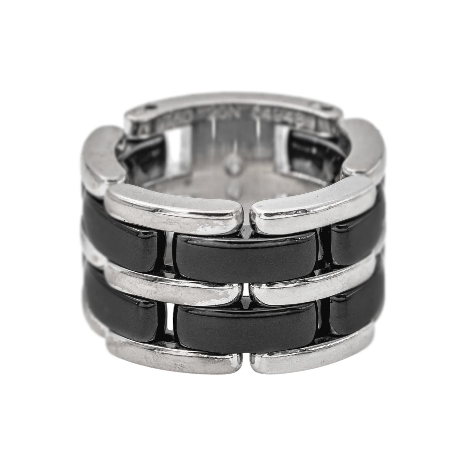 Chanel Bague Ultra Or blanc