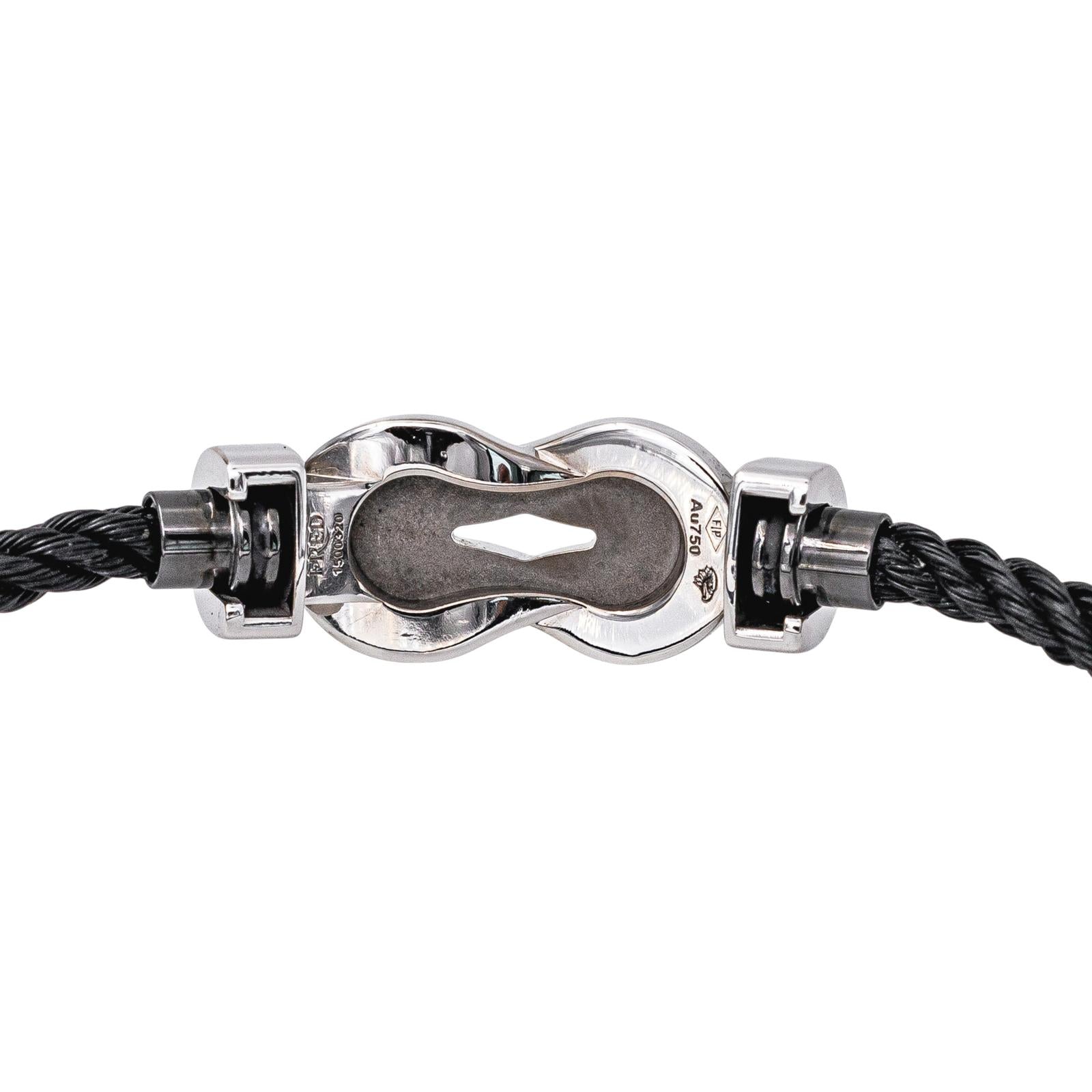 Fred Bracelet Chance Infinie Or blanc Diamant