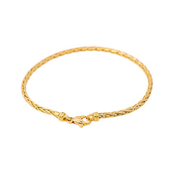 Bracelet Maille Palmier Or jaune