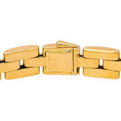 Bracelet Maille Grain de riz Or jaune