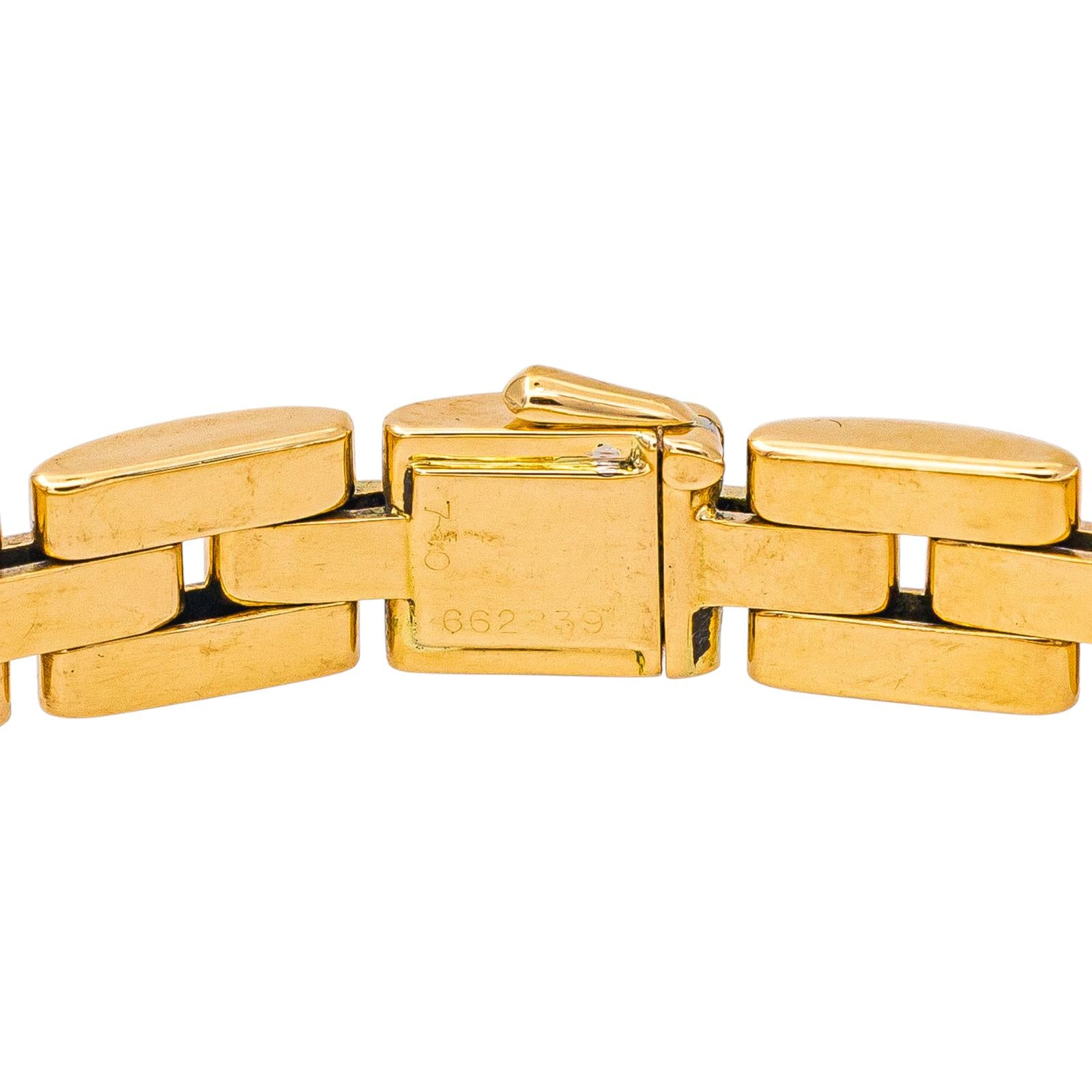 Bracelet Maille Grain de riz Or jaune