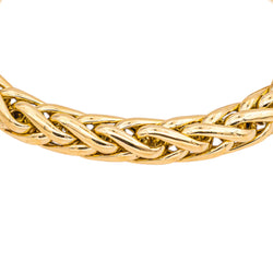 Bracelet Maille palmier Or jaune