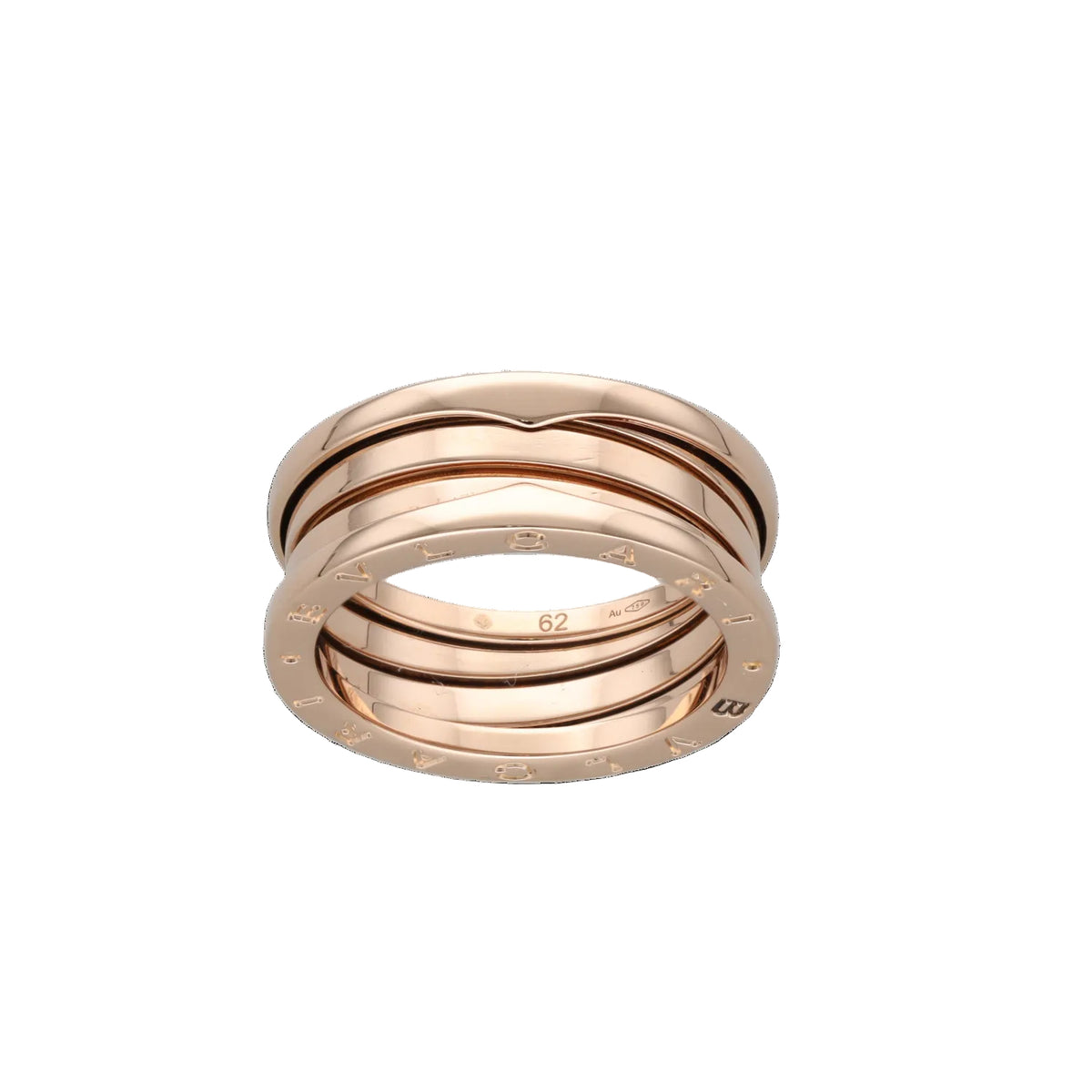 Bague Bandeau BULGARI "B.Zéro1" en or rose