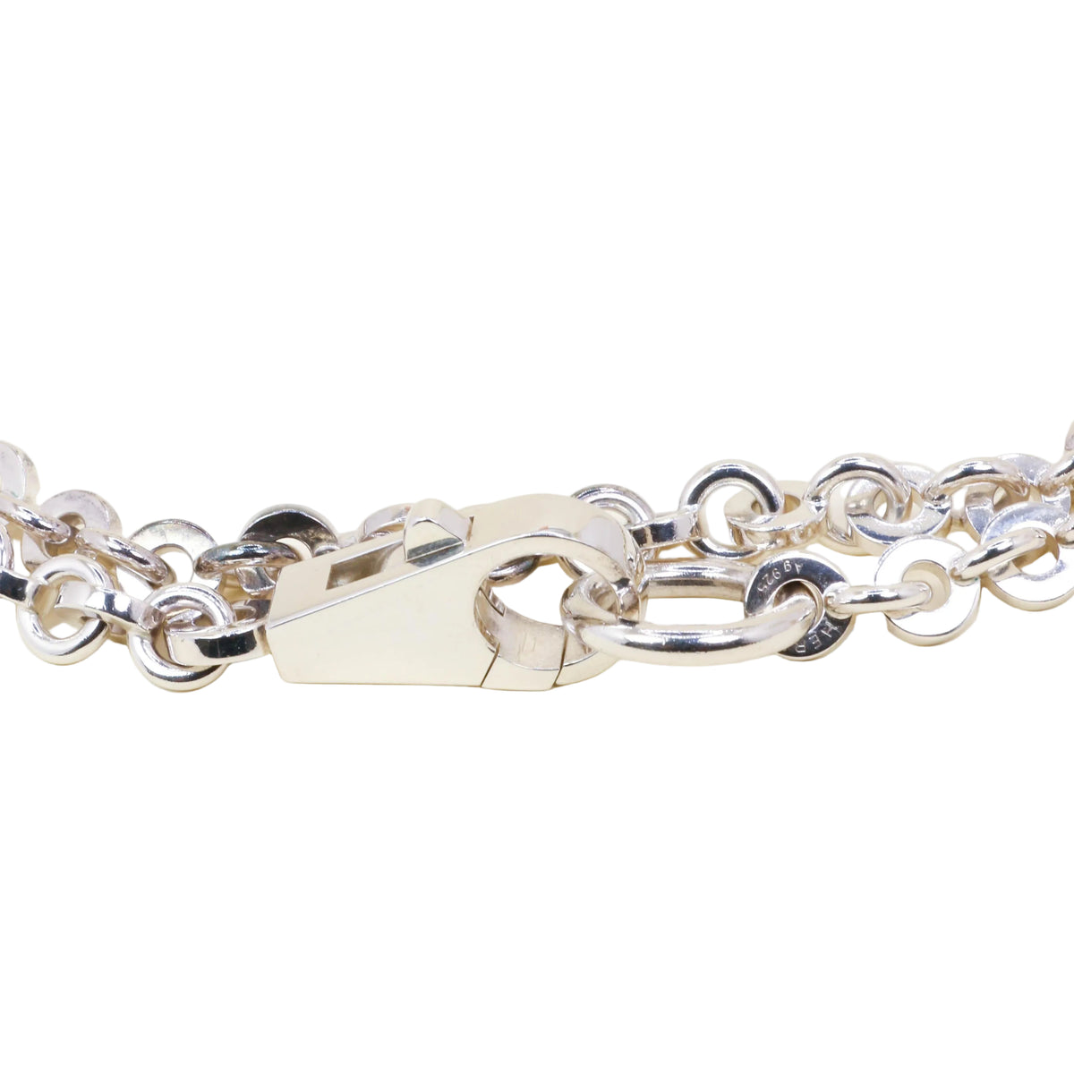 Collier Sautoir HERMÈS "Voltige" en argent